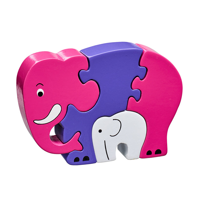 Pink Elephant and Baby Jigsaw