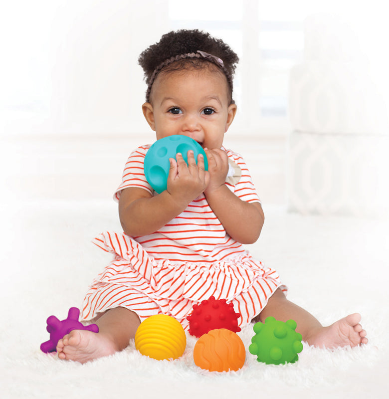 Infantino Sensory Textured Multi Ball Set
