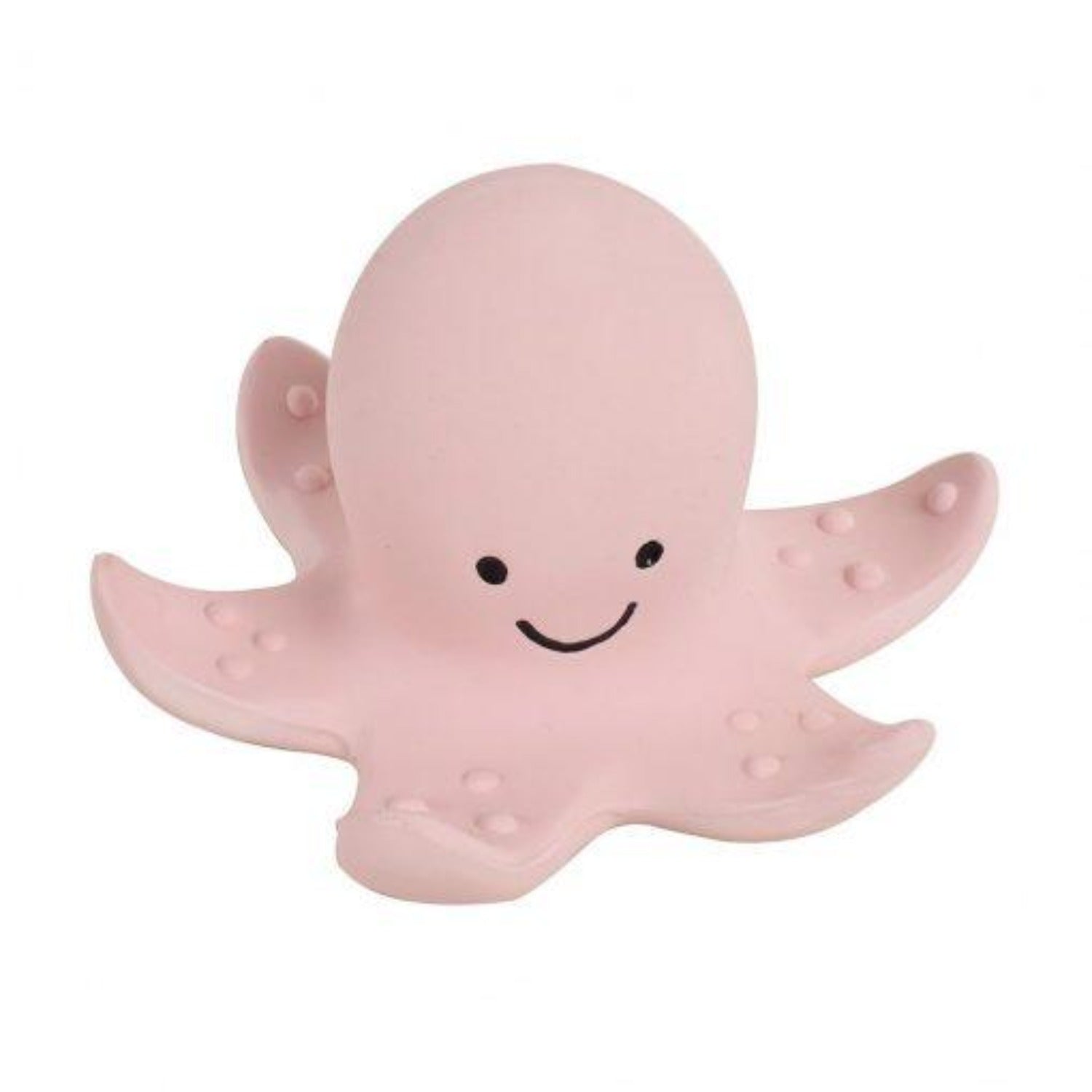 Octopus Natural Rubber Rattle and Bath Toy