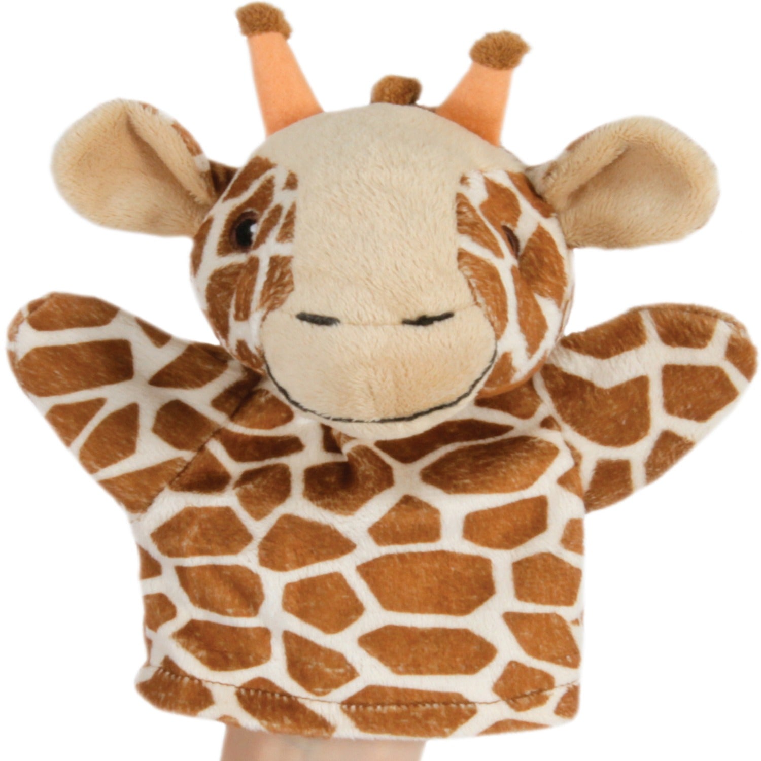 giraffe puppet, hand puppet for babies