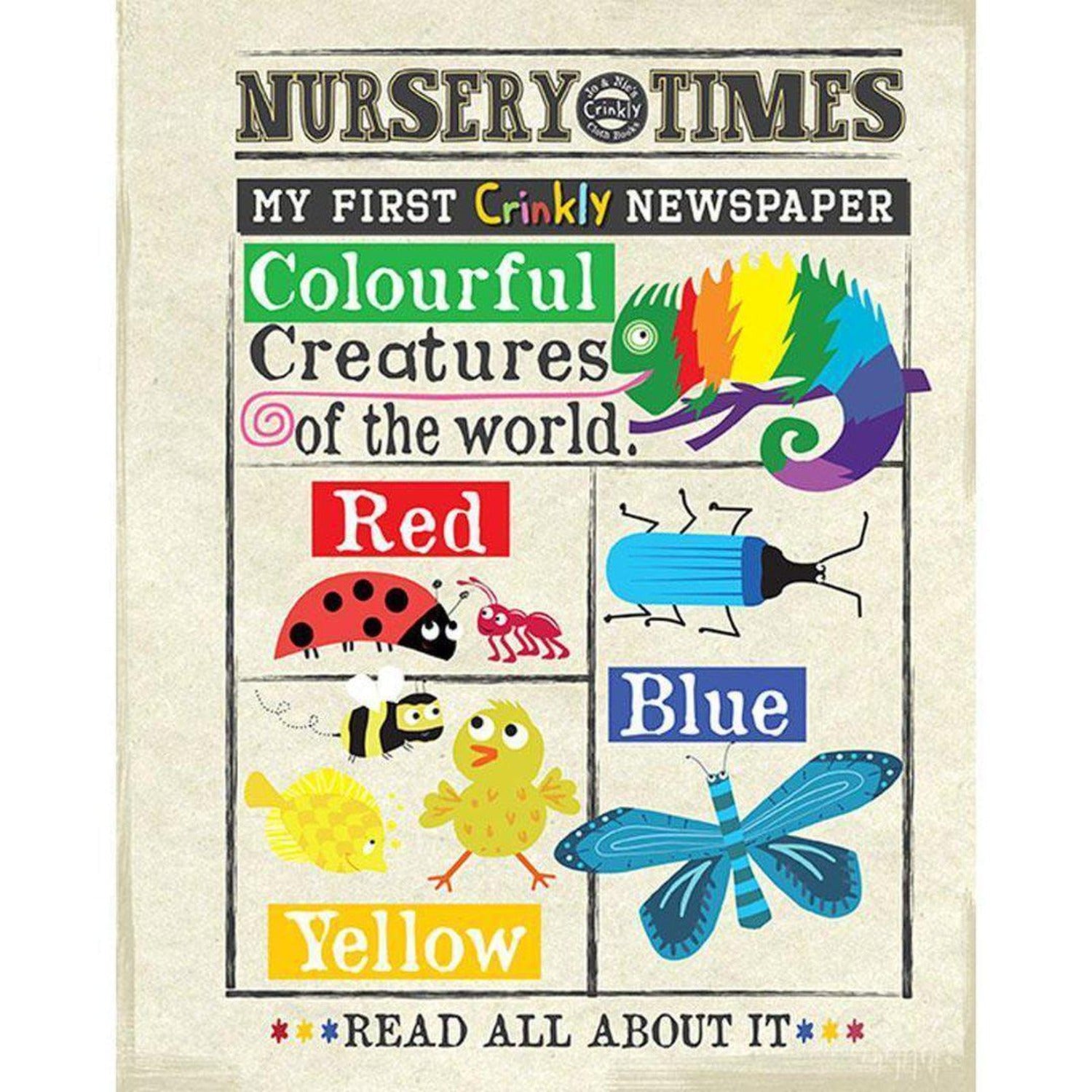 Nursery Times Newspaper - Colourful Creatures
